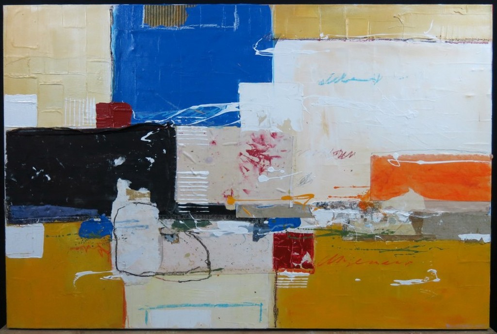 Ron van der Werf: Acryl op doek, RW 09.37  verkocht voor € 1050!