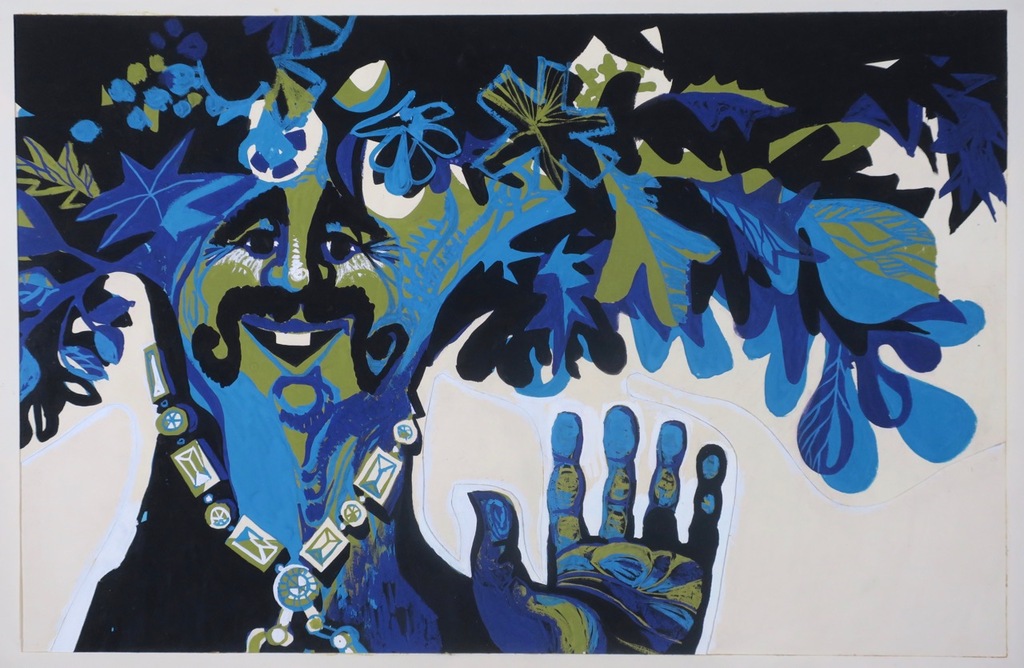 Karel Timmerman: 2x Acryl op papier, Z.T. kopen? Bied vanaf 1!