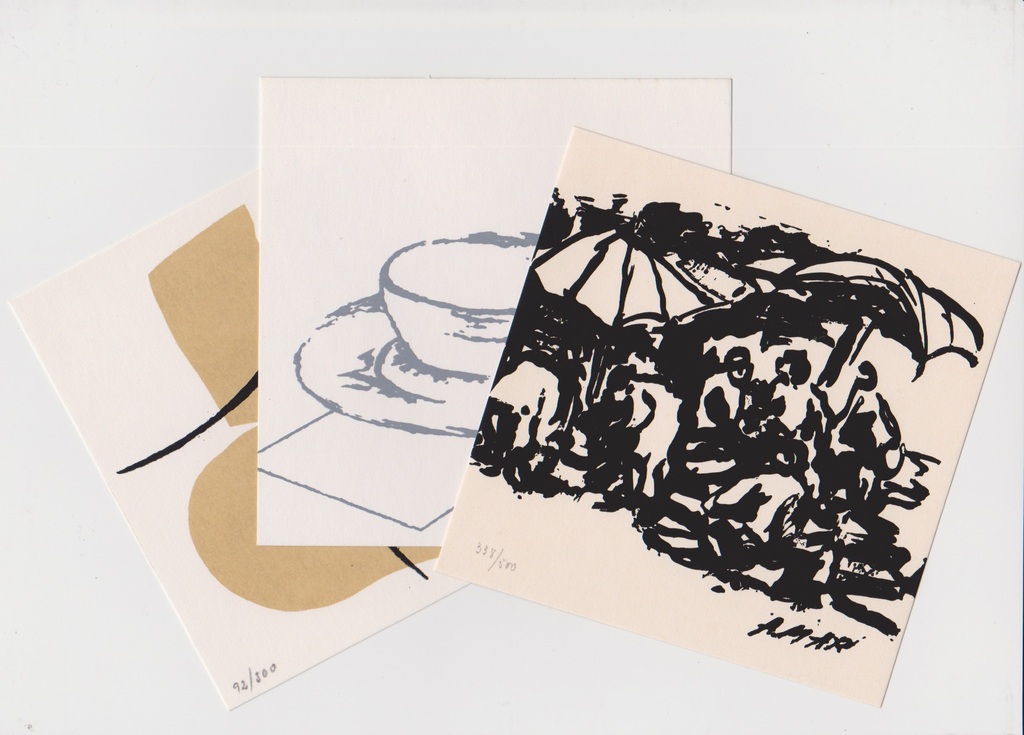 Willy Meyer-Osburg e.a: Lot van drie lithografien, Div. voorstellingen kopen? Bied vanaf 1!