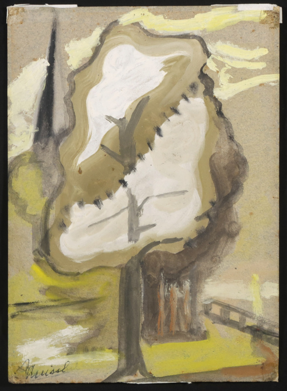 Simon Nuissl: Aquarel, Zonder titel kopen? Bied vanaf 1!