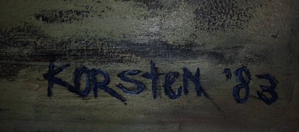 olieverf schilderij van Sjaak Korsten kopen? Bied vanaf 2000!