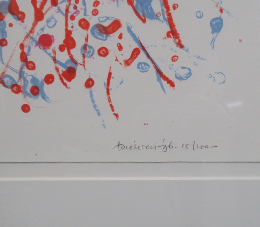 Jef Diederen: Litho, Mooi Hoofd - Ingelijst kopen? Bied vanaf 1!