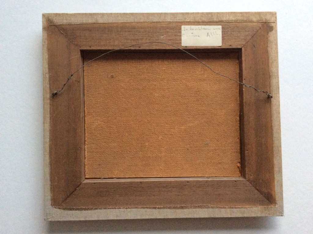 Onbekende kunstenaar: Binnenplaats, gesigneerd kopen? Bied vanaf 50!