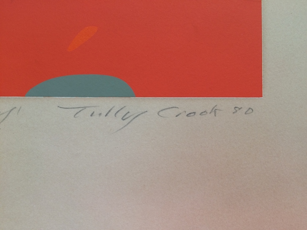 Tully Crook, Zeefdruk, "The house at Monterey" kopen? Bied vanaf 20!