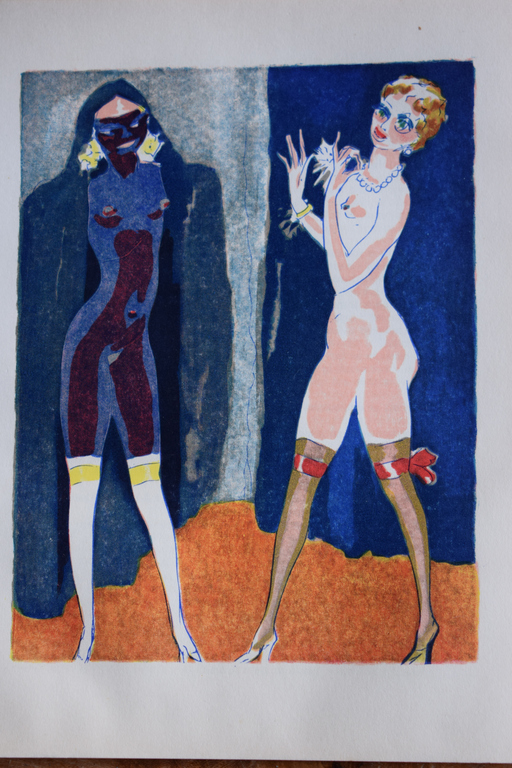 Kees van Dongen - Houtgravure - La Comparaison kopen? Bied vanaf 75!