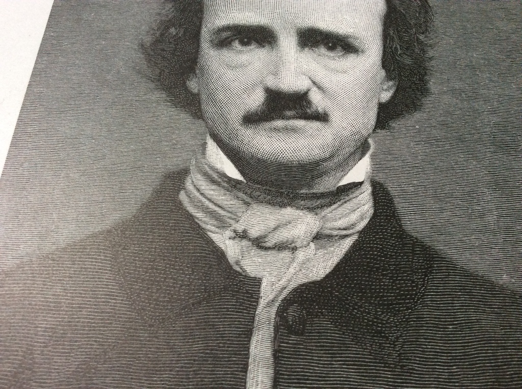 Onbekende kunstenaar - Edgar Allan Poe - gravure, 1922 kopen? Bied vanaf 1!