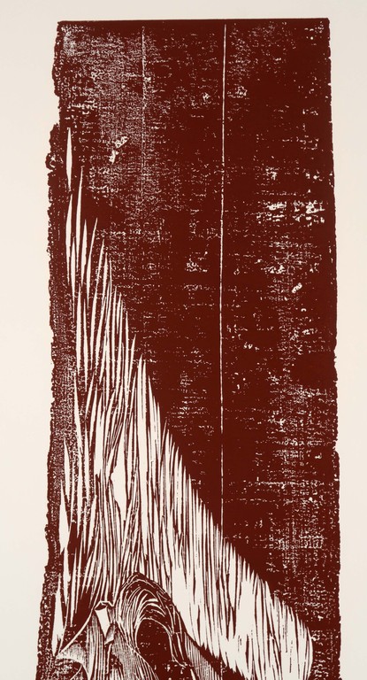 Gunther Borst: Houtsnede, Nachtelijk sledevaart (Groot!) kopen? Bied vanaf 20!