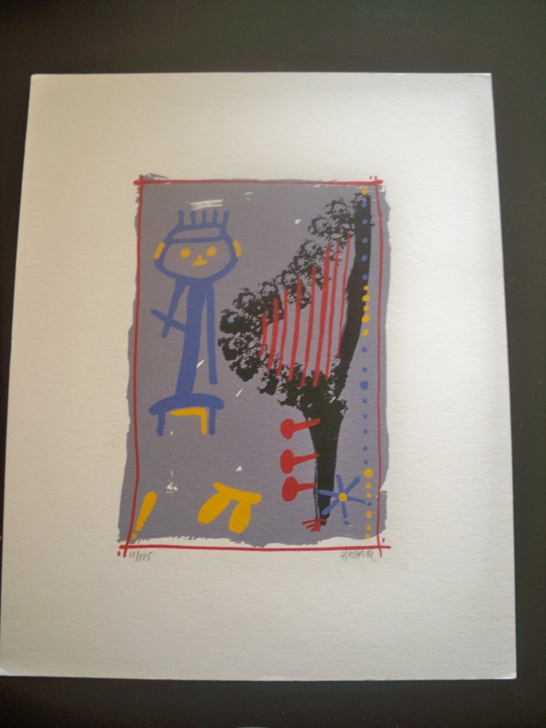 Ad van hassel zeefdruk 1994 kopen? Bied vanaf 1!