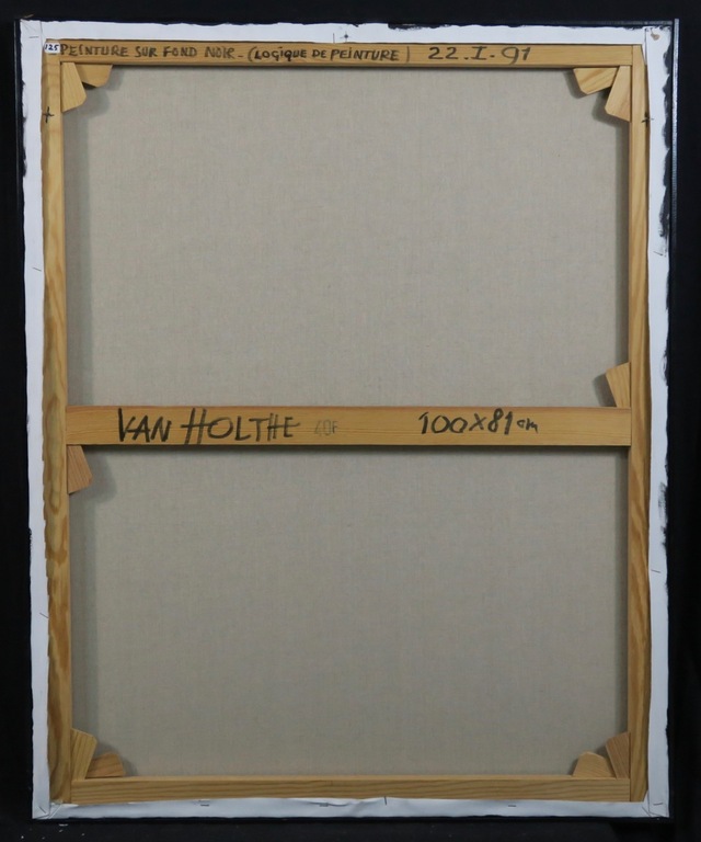 Jan van Holthe: Olieverf op doek, Peinture sur fond noir - Ingelijst kopen? Bied vanaf 100!