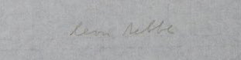 Leon Tebbe: Houtsnede, Zonder titel kopen? Bied vanaf 1!