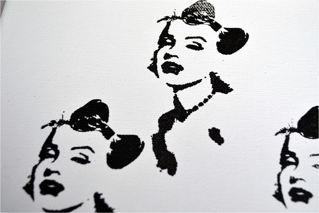 Death NYC, origineel "3 Monroes" op canvas, gesigneerd, 2013 kopen? Bied vanaf 1!