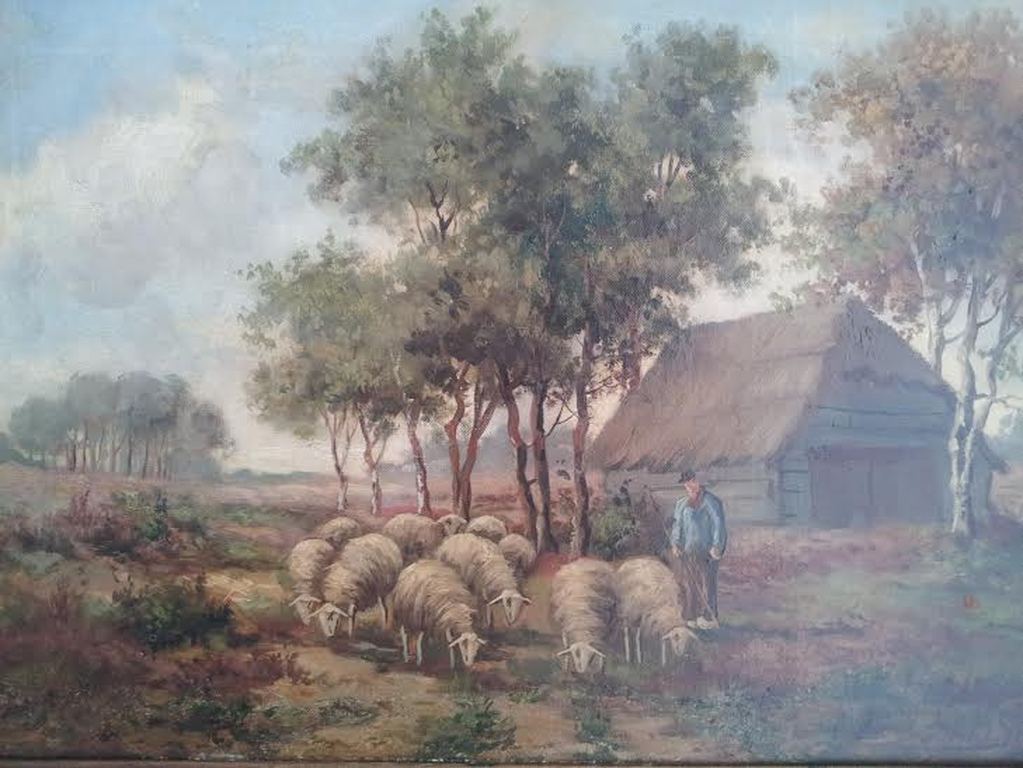 Werk gesigneerd A.M. Geijp kopen? Bied vanaf 150!