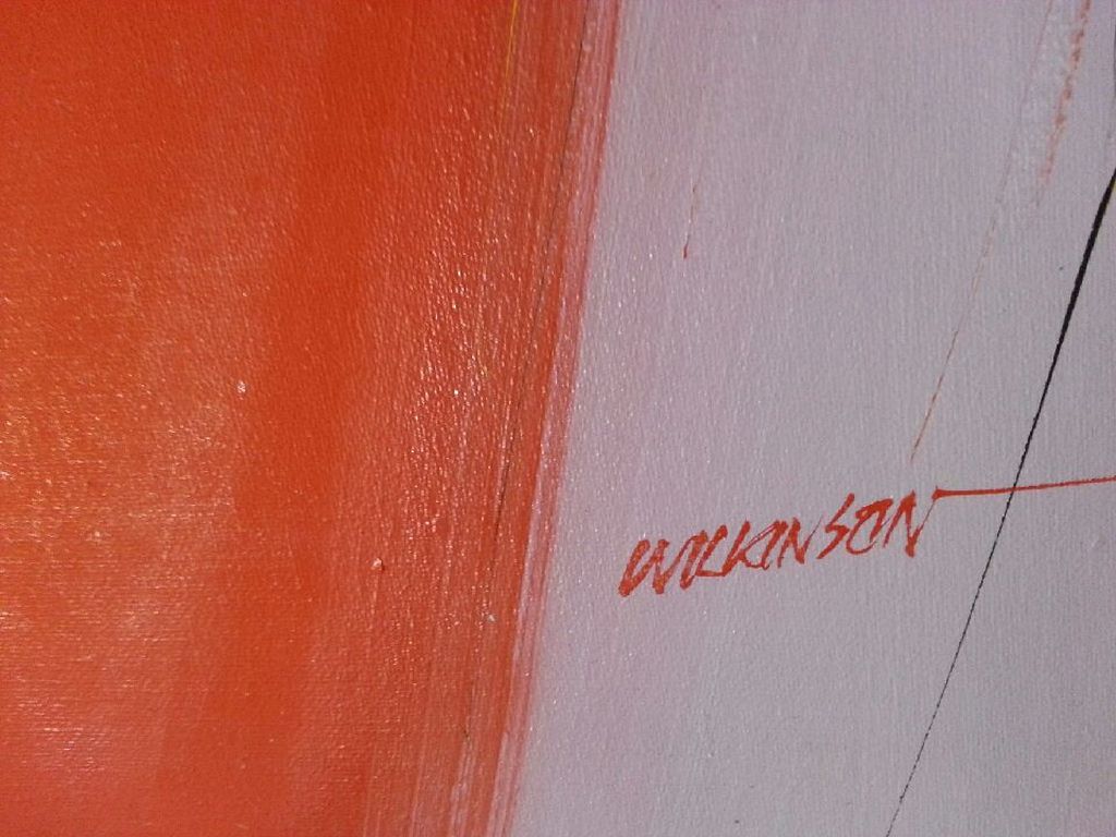 Abstract , gesigneerd Wilkinson kopen? Bied vanaf 1!