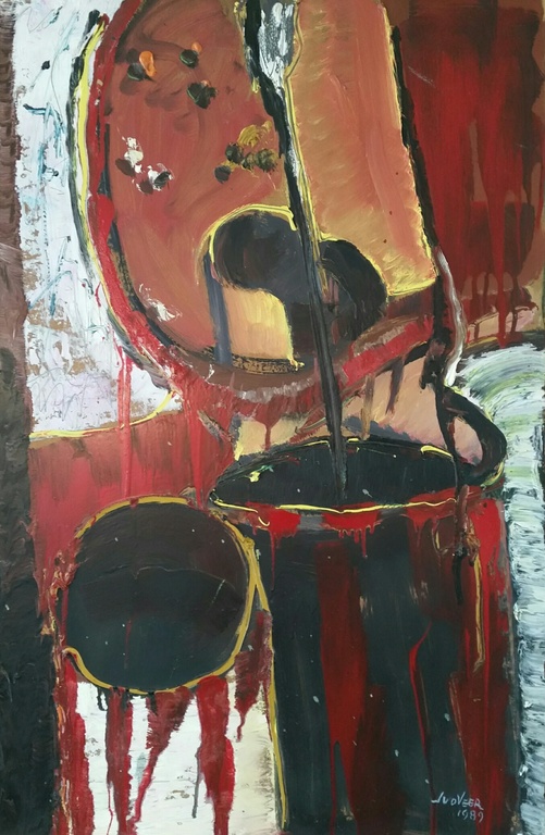 J.W.C 'Jan' van der Veer - Bucket with paint kopen? Bied vanaf 1!