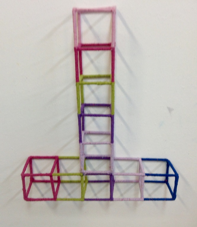 Marlies Lebesque, de T van...2014 wandobject mixed media kopen? Bied vanaf 175!