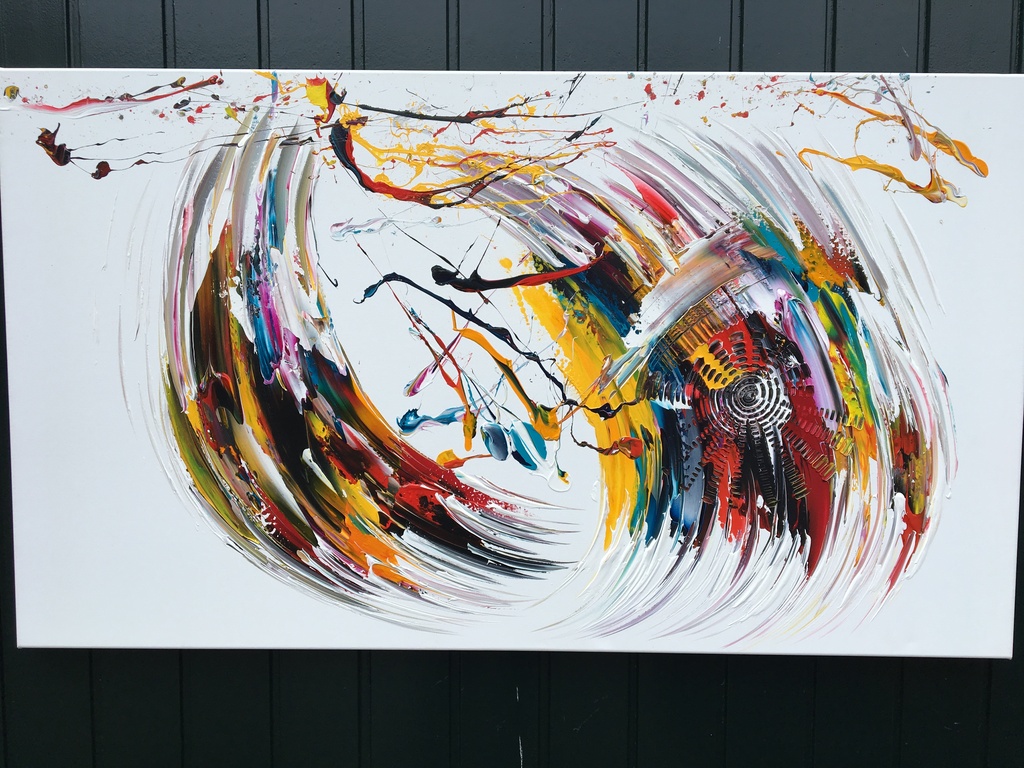 Gena - Abstract - 2017 - Gesigneerd kopen? Bied vanaf 250!