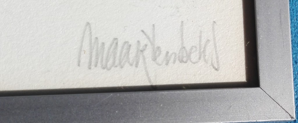 Maarten Beks, litho, zonder titel (1E) kopen? Bied vanaf 1!