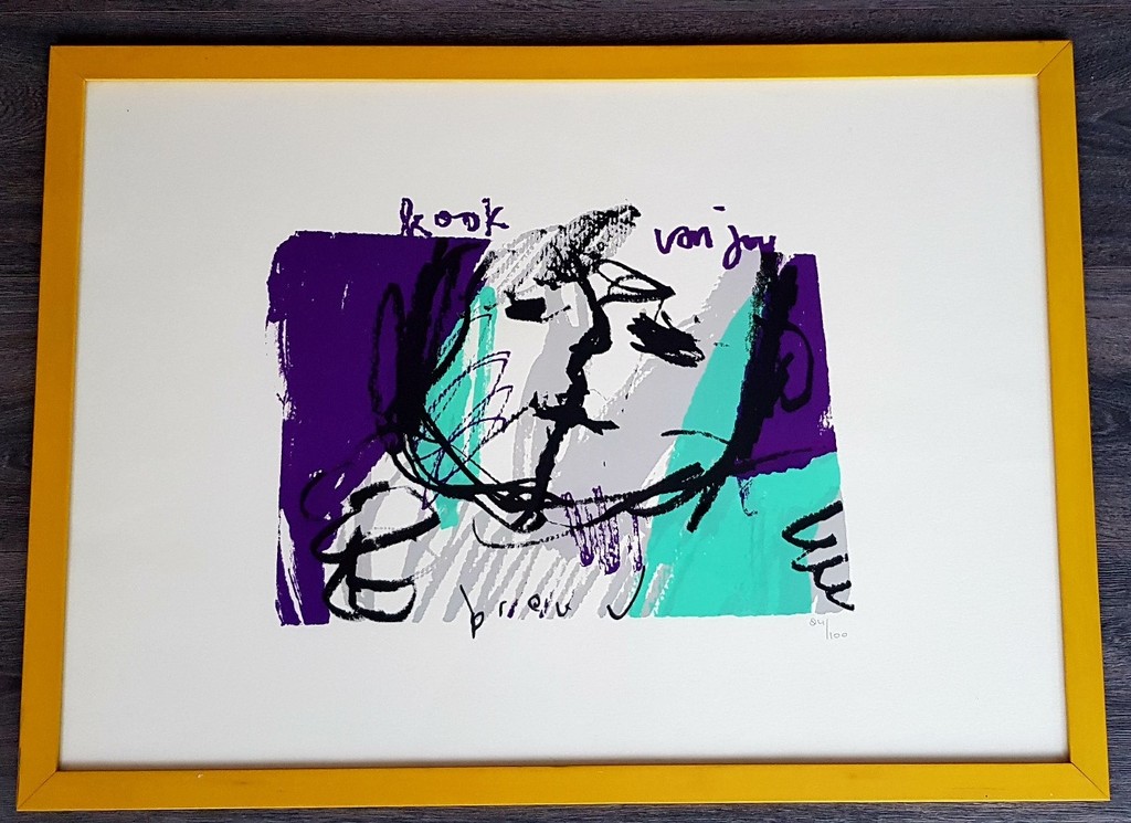 Herman Brood: zeefdruk, Kook van jou kopen? Bied vanaf 175!