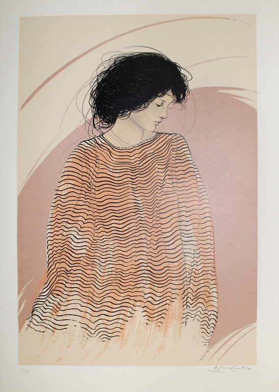 Riccardo Benvenuti -MARIA- Prachtige Lithografie 2017. Handgesigneerd/genummerd. kopen? Bied vanaf 32!