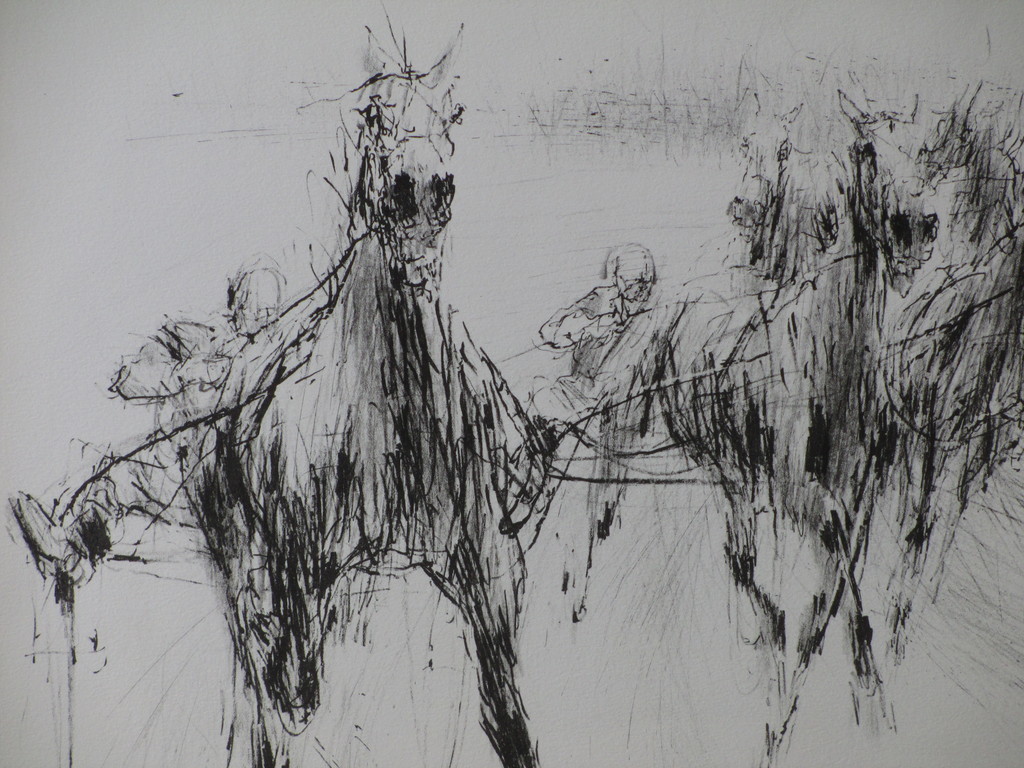 Piet Klaasse, Volop in de race, Litho kopen? Bied vanaf 25!