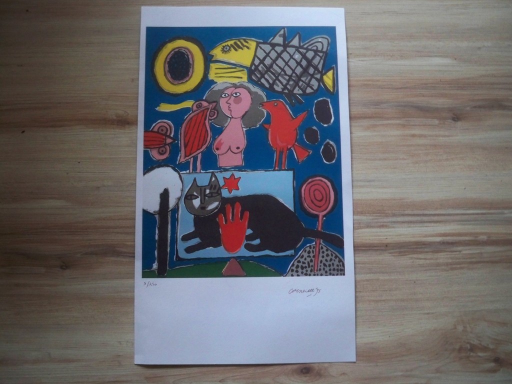 Corneille zeefdruk 5/250 kopen? Bied vanaf 80!