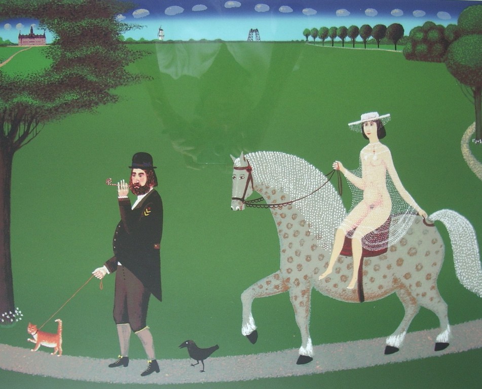 Willem Westbroek - zeefdruk - Walking the Cat kopen? Bied vanaf 135!