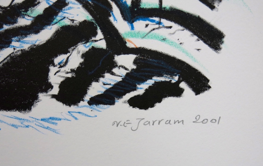 Lot met 4 grafische werken van Nour Edinne Jarram: Litho, Pensees Nomades kopen? Bied vanaf 20!