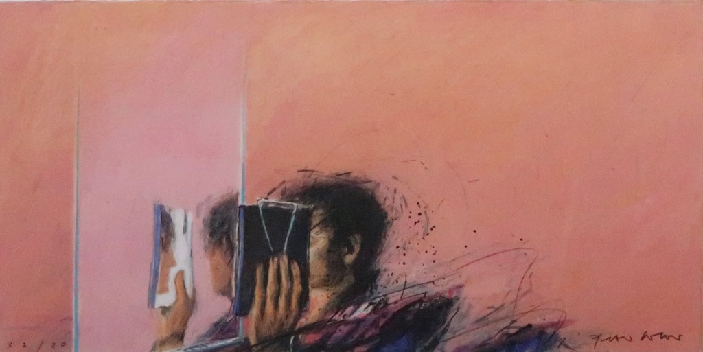 Peter Wever: Handgekleurde Ets, Geschlossene Gesellschaft - Ingelijst (groot) kopen? Bied vanaf 50!