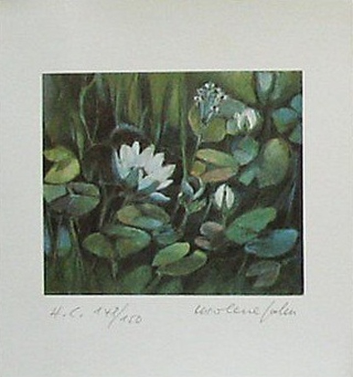 Marlene Jahn: Lithografie, Flora kopen? Bied vanaf 9!