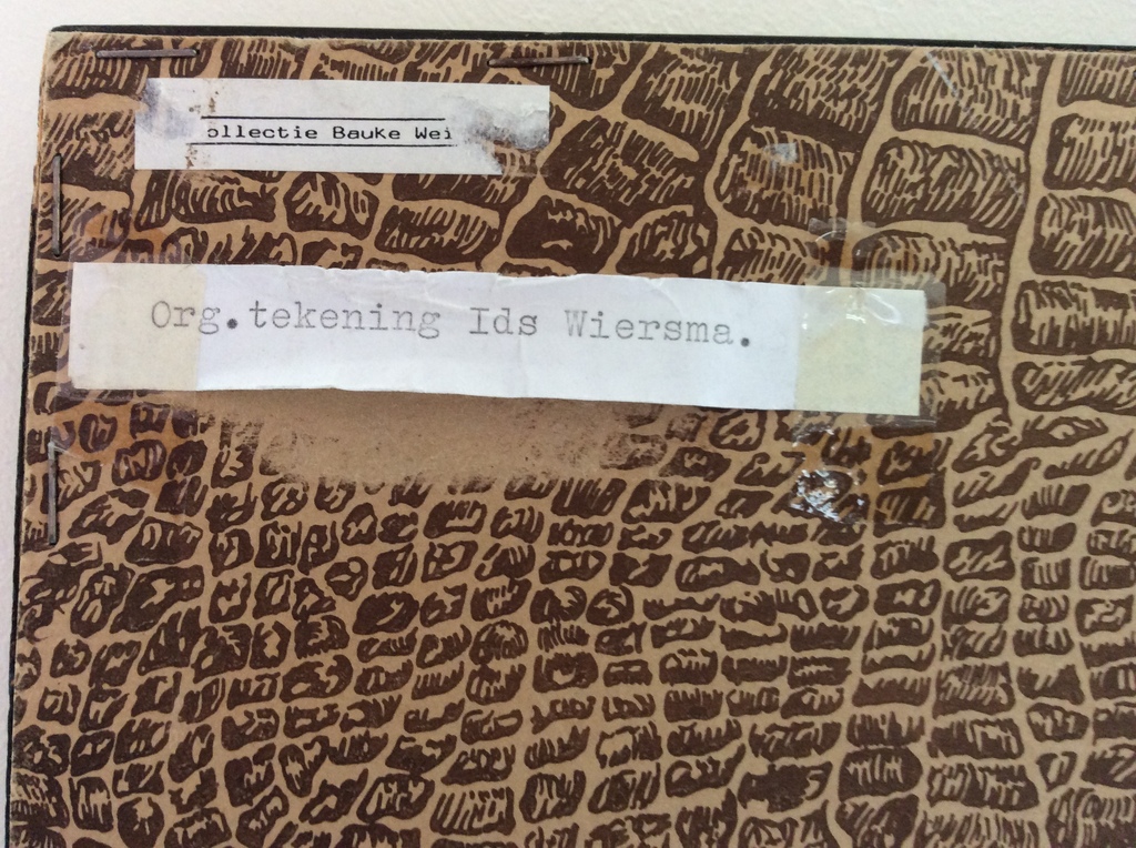 Ids Wiersma, potloodtekening, schets Friese Meren kopen? Bied vanaf 30!