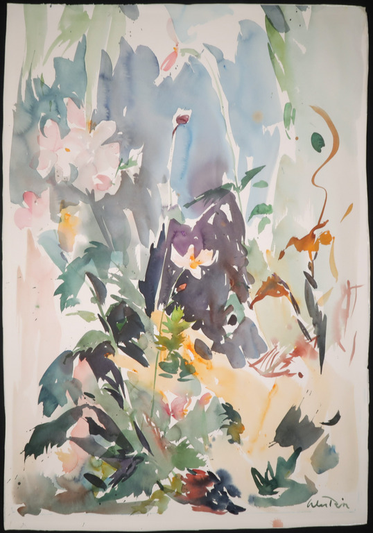 Henk Westein: Aquarel, Zonder titel III kopen? Bied vanaf 20!