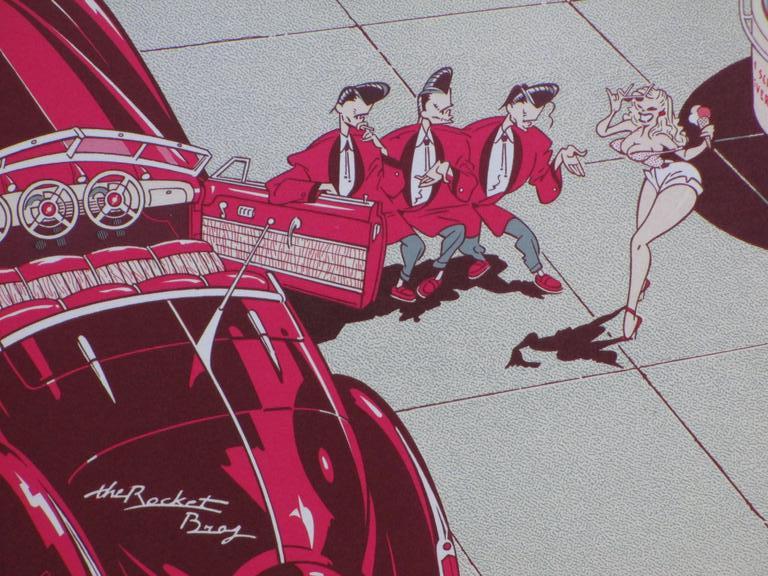 Onbekende kunstenaar, Ice Cream Baby, Zeefdruk kopen? Bied vanaf 1!