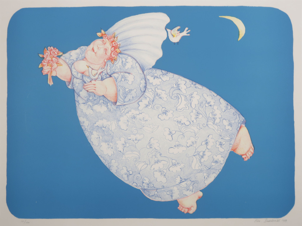 Ada Breedveld: Litho, De nachtbruid kopen? Bied vanaf 20!