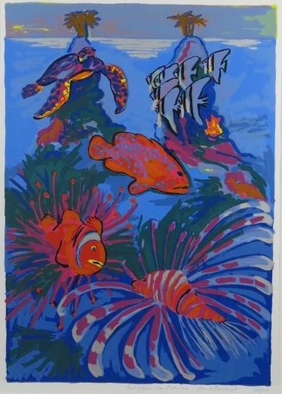 Frank Rosen, zeefdruk: Het geheim van Mororoa verkocht voor € 40!