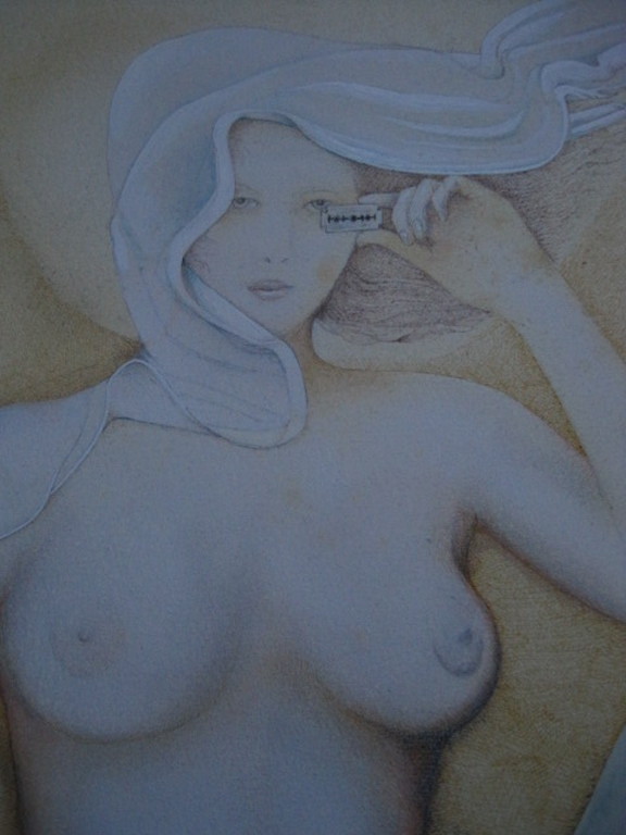 Virtuose Lithografiekunst van Georg Hadeler (1939-) "Razor sharp" gesigneerd kopen? Bied vanaf 1!