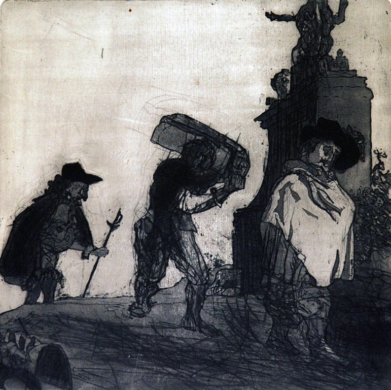 Theo van der Horst: Ontscheping - ets, 1967 kopen? Bied vanaf 20!