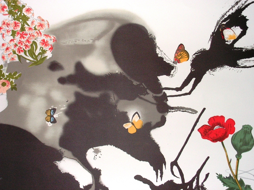 SDalvador Dali - lithografie  -  'Herfst' - gesigneerd en genummerd - oplage 300 kopen? Bied vanaf 425!