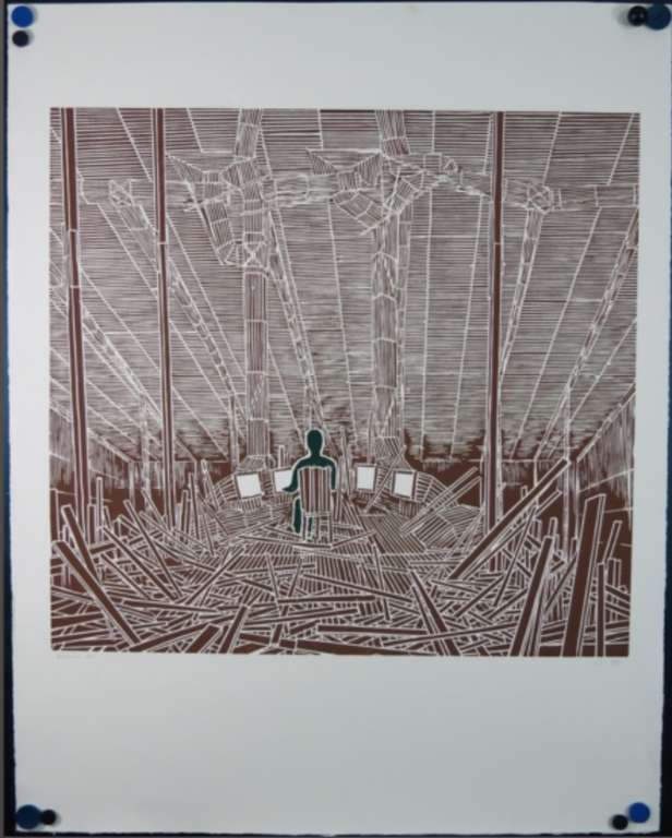 Rob Voerman: Lino, Zonder titel kopen? Bied vanaf 20!