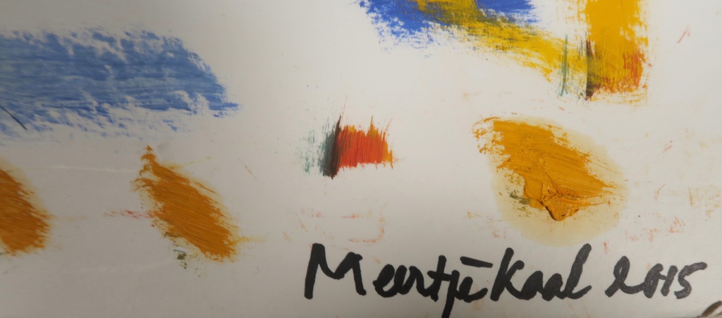 Lot met 3x olieverf werken van Meertje Kaal kopen? Bied vanaf 1!