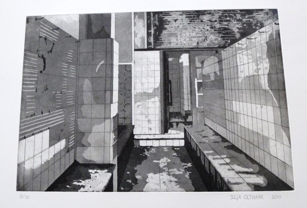 Ilja Olthaar, lijnets/aquatint, 2010, handgesigneerd en genummerd, oplage 30 stuks kopen? Bied vanaf 75!