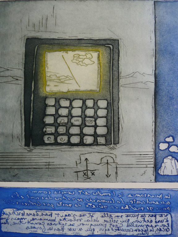 Jan Montyn, ets, "Terugtocht van het licht". kopen? Bied vanaf 175!