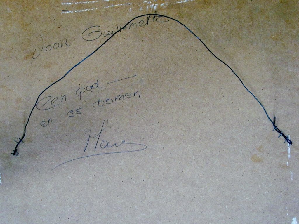 Olieverf op board, Bosrand, gesigneerd kopen? Bied vanaf 1!