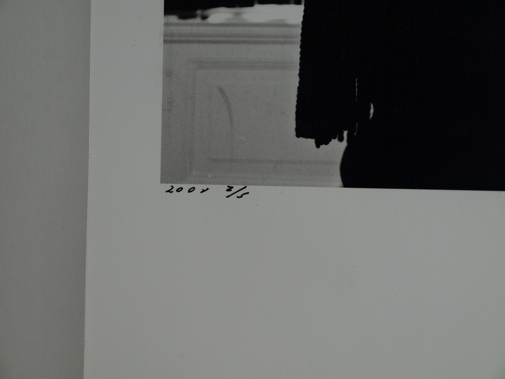 Paul Blanca : Portretfoto met inkeping - gesigneerd, oplage 5 ex.-2004 kopen? Bied vanaf 1!