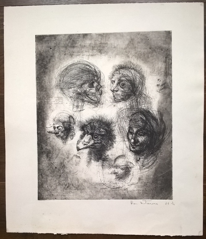 Ron Wienema – gesigneerde ets kopen? Bied vanaf 45!