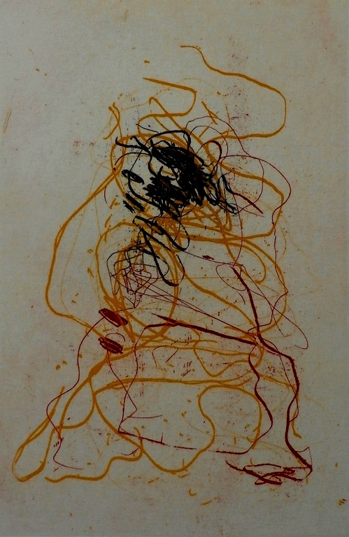 Ger Lataster - ets: een gat in het geluid - 1988 verkocht voor € 160!