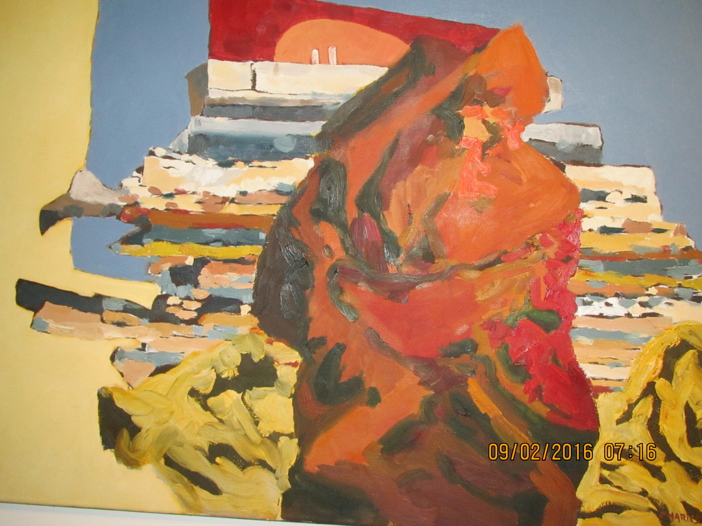 Charles Lagendijk Olieverf/acryl op doek Titel symphonie fantastique uit 1995. kopen? Bied vanaf 5!