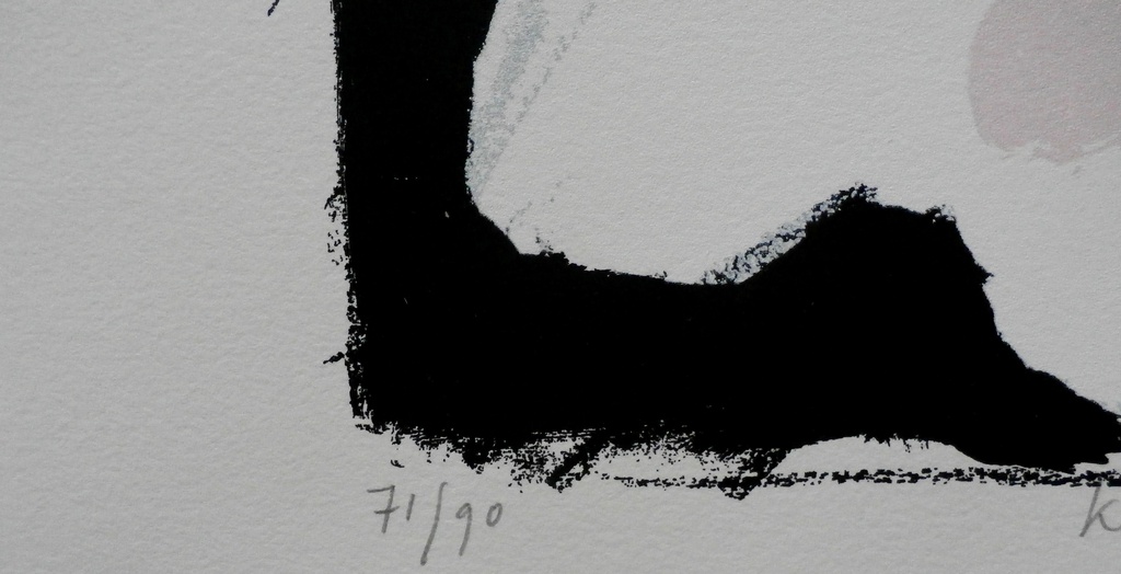 Lucebert - Zeefdruk: Krieg und Kind - 1994 kopen? Bied vanaf 225!