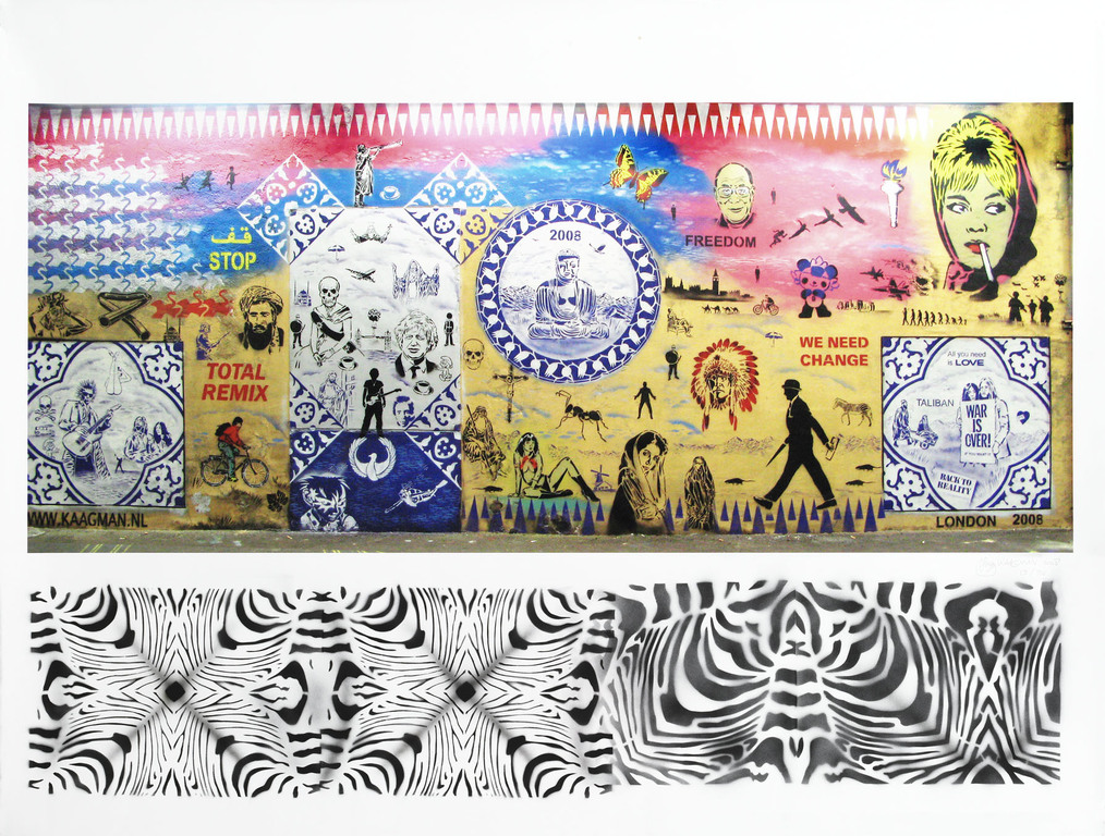 Hugo Kaagman i.s.m. Banksy - Cprint/spray stencil kopen? Bied vanaf 415!