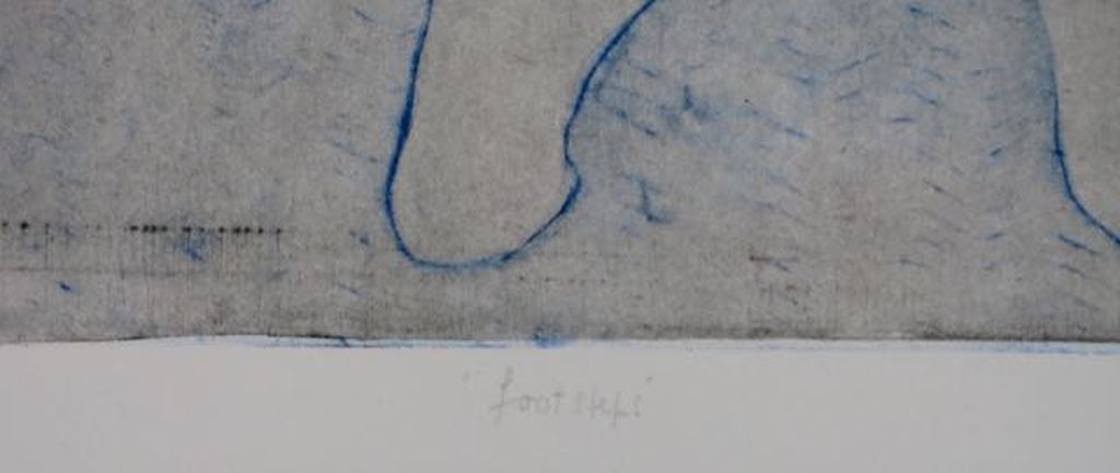 Anneke van der Mandele: Ets en aquatint, Footsteps kopen? Bied vanaf 1!
