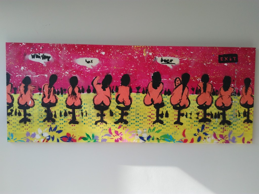 Espen Greger Hagen groot schilderij, TOPWERK  kopen? Bied vanaf 400!